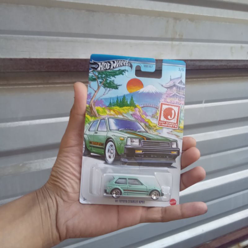 hot wheels j-impor TOYOTA STARLET