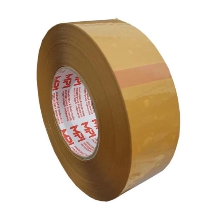 

KODE C92Y Lakban Jumbo Bening Coklat 3 yard