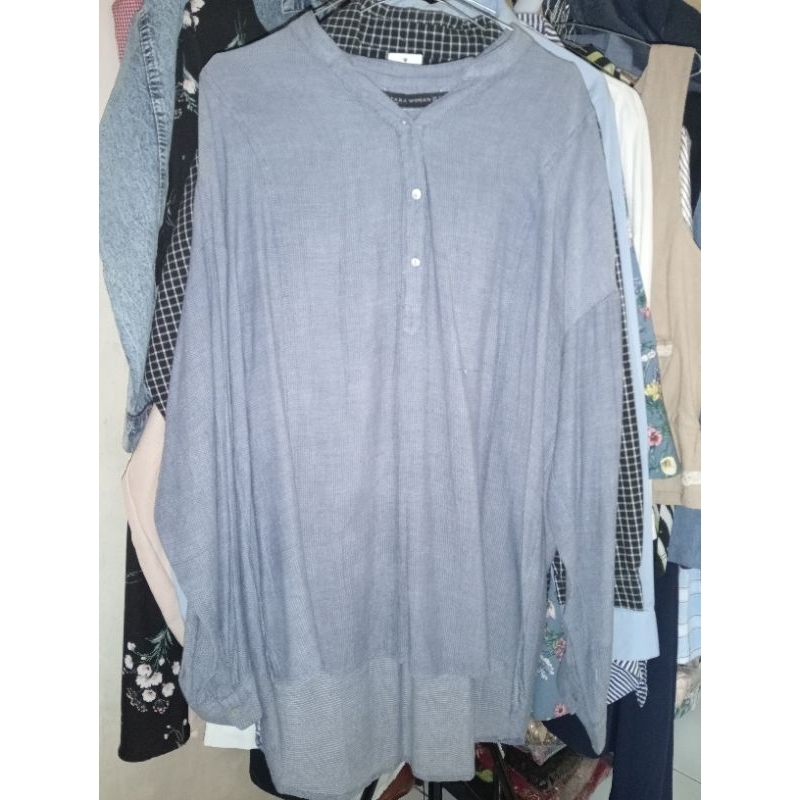ATASAN BLOUSE TUNIK KEMEJA ZARA WOMAN (+admin)