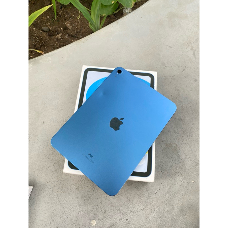 ipad 10 blue second garansi on