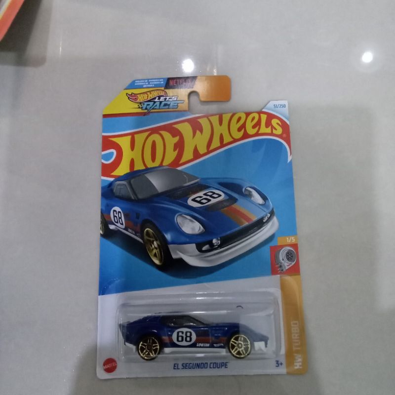 el segundo coupe hotwheels turbo race