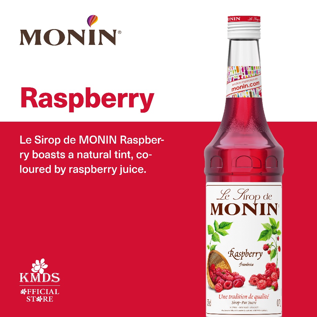 

MONIN Raspberry syrup 70 CL 700 ML