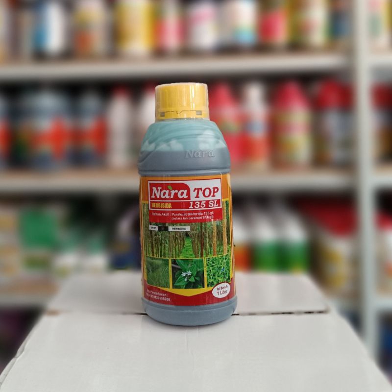 Herbisida Naratop 135 SL 1 Liter - Pembasmi Segala Gulma / Rumput Liar Secara Kontak