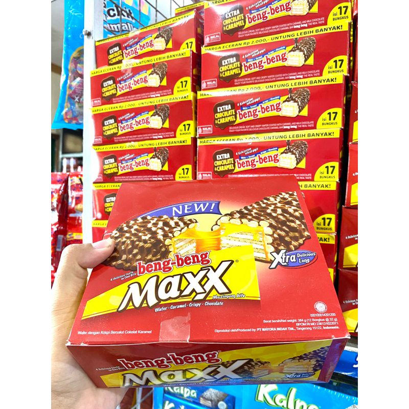 

BENG BENG MAXX WAFER COKLAT SNACK BENG BENG MAXX BOX