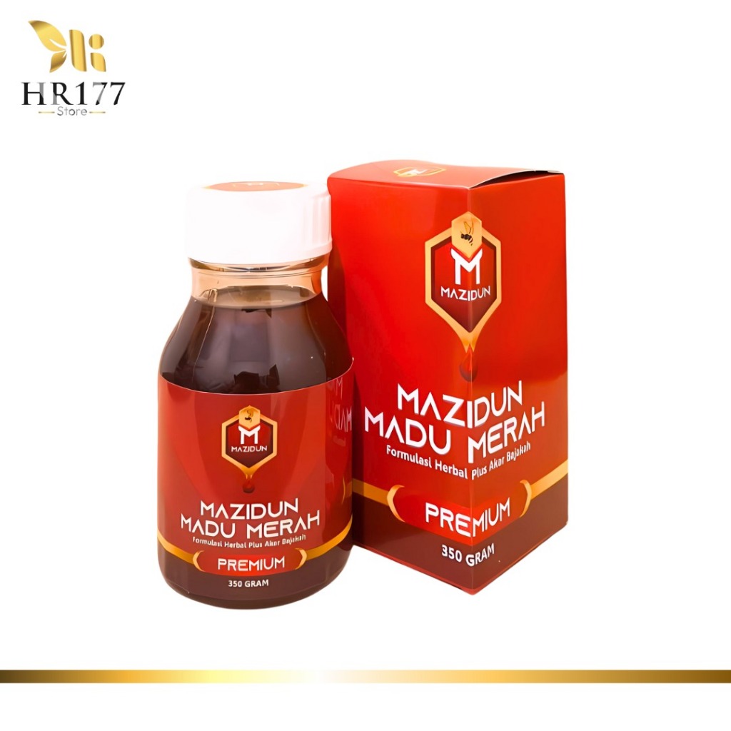 Herbal Mazidun Merah Madu Herbal Plus Bajakah Premium 350gr