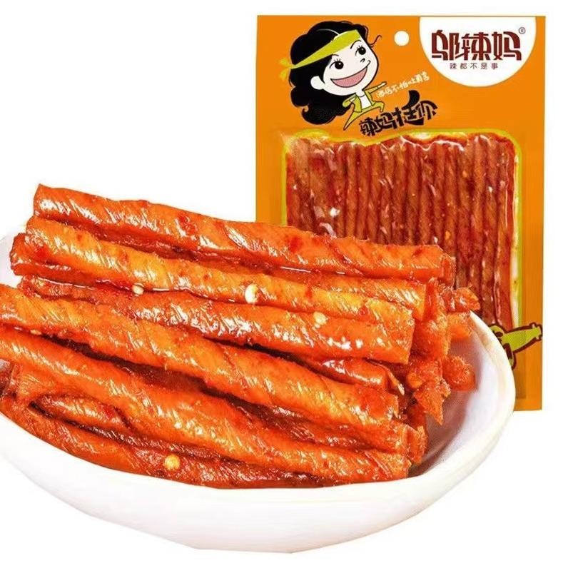 

ulama Gluten Latiao Snack a Vegetarian Food | Wulama Gluten Chinese Snack Kembang Tahu