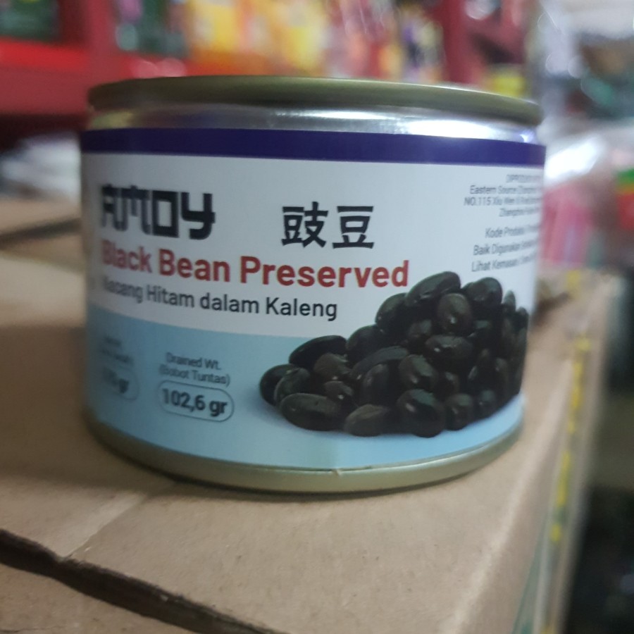 

Amoy Black bean preserved 170 gr