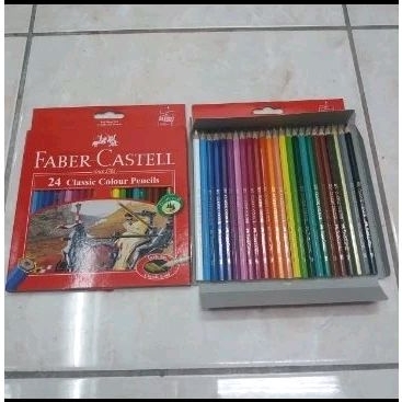 

Pensil Warna Faber Castell 24 Panjang Classic