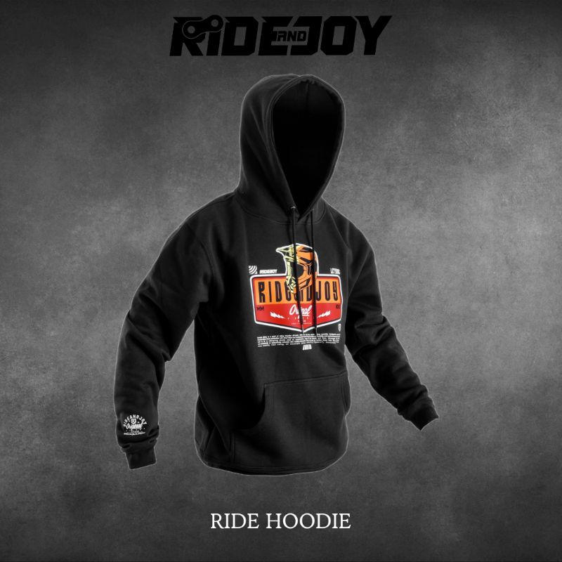 RIDE HOODIE - jaket pria RIDE AND JOY olahraga sepeda MTB downhill all mountain