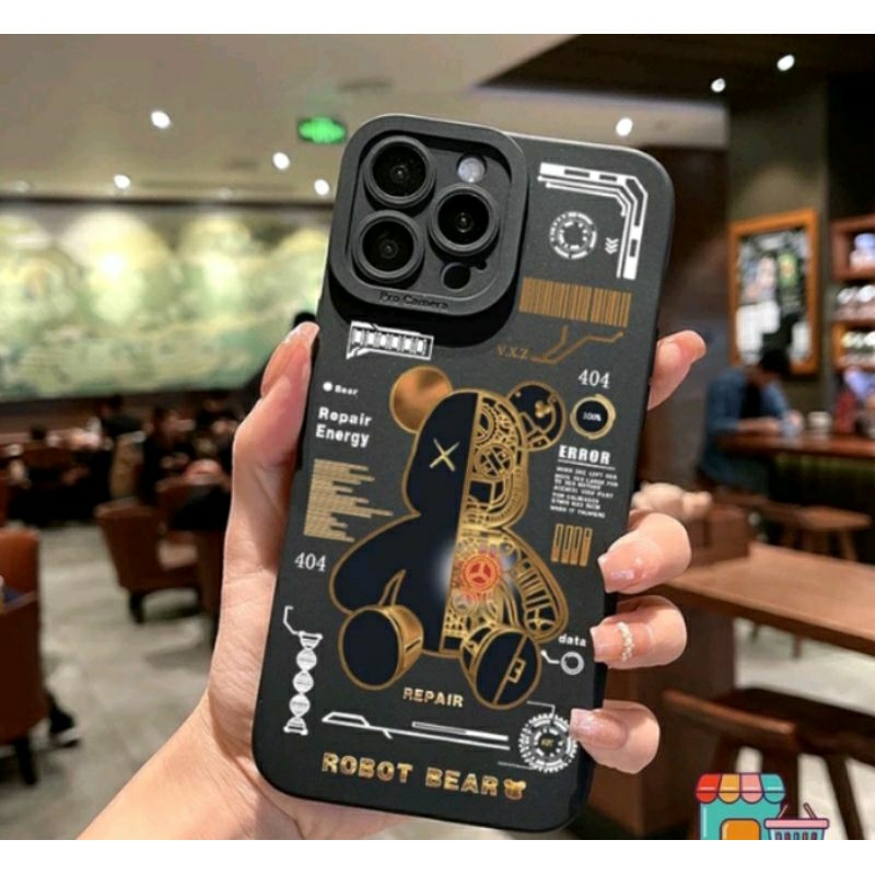 Ready stock premium case Robot beruang Oppo A71