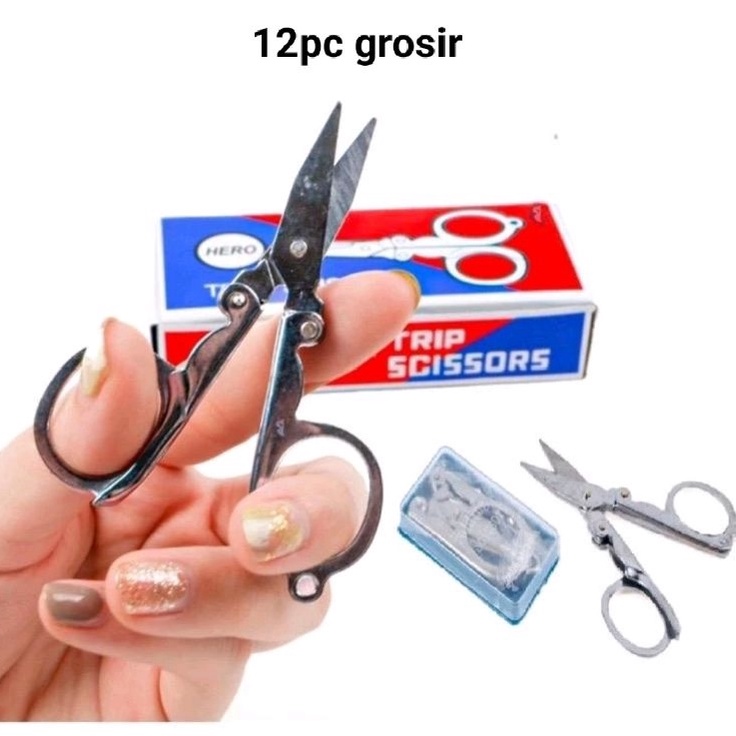 

Serba Populer Gunting Lipet Hero Trip Scissors 12pc Grosir Murah