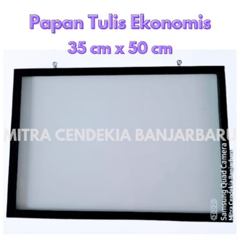 

KODE J8Z Papan Tulis Anak White board Ekonomis 35cm x 5cm