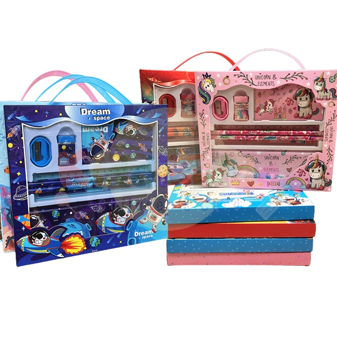 

Serba Update Kiddikiddo Alat Tulis Anak Sekolah 6 In 1 Alat Tulis Set Karakter Stationery Set 6 in 1 Set Alat Tulis Box Anak