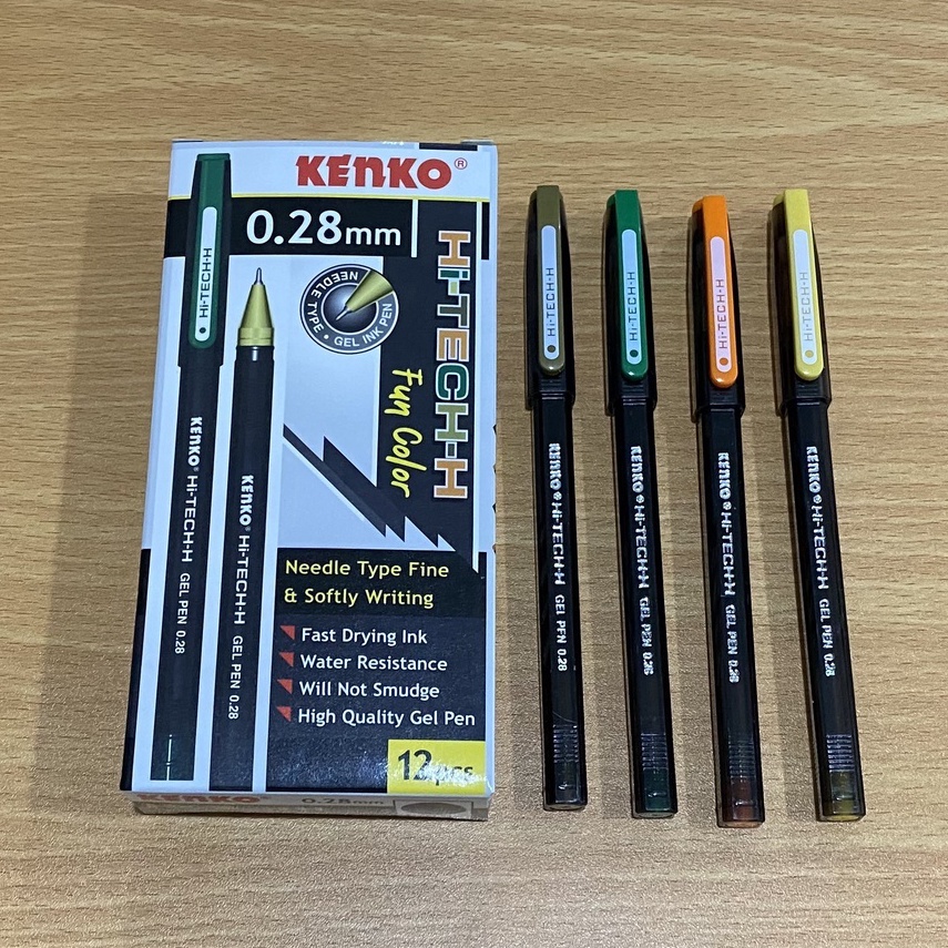 

KODE B1J9 Pen Hitec Kenko 28 Fun Color Per Lusin