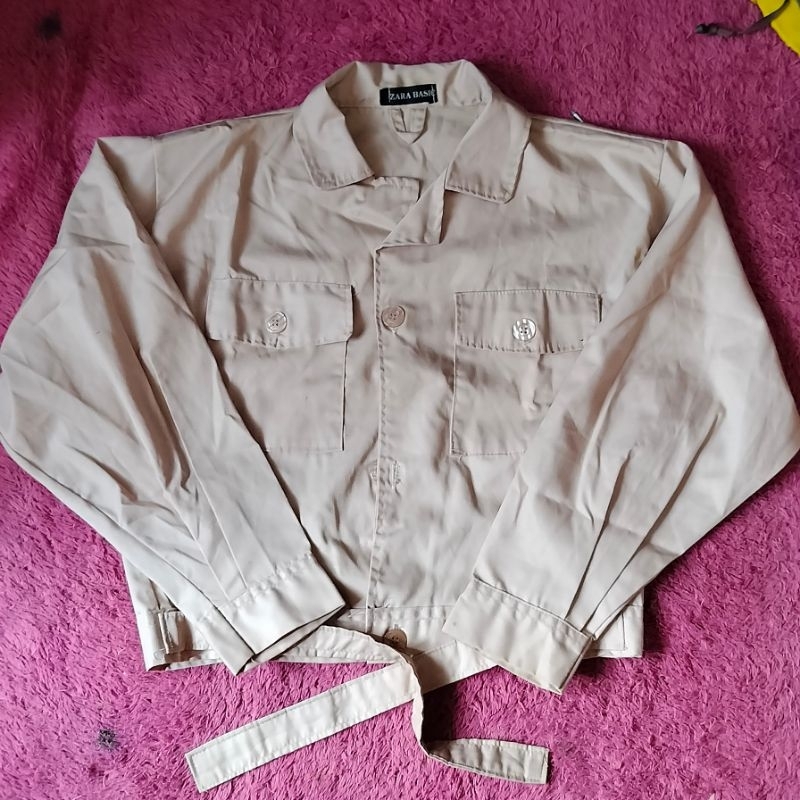 Preloved Jaket Bomber Parka Wanita