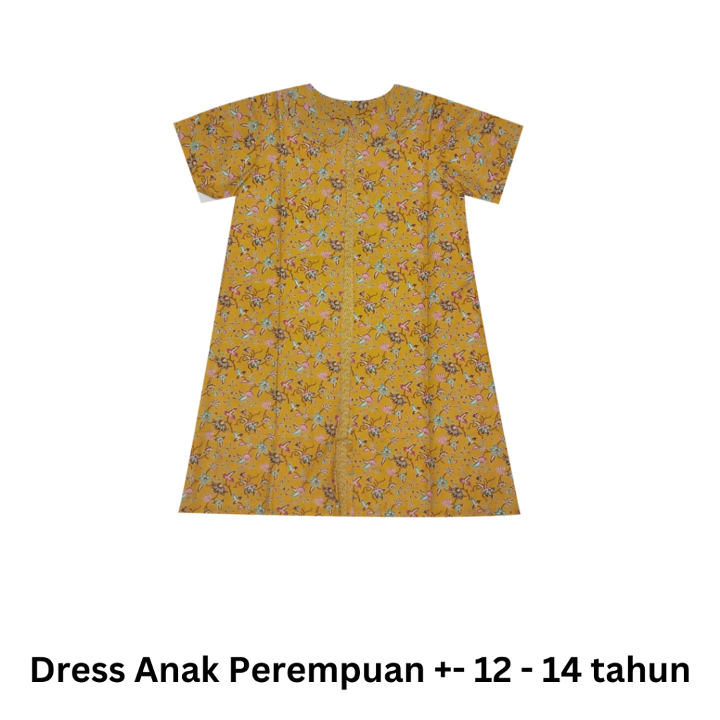 Dress Anak Perempuan 12 - 14 tahun