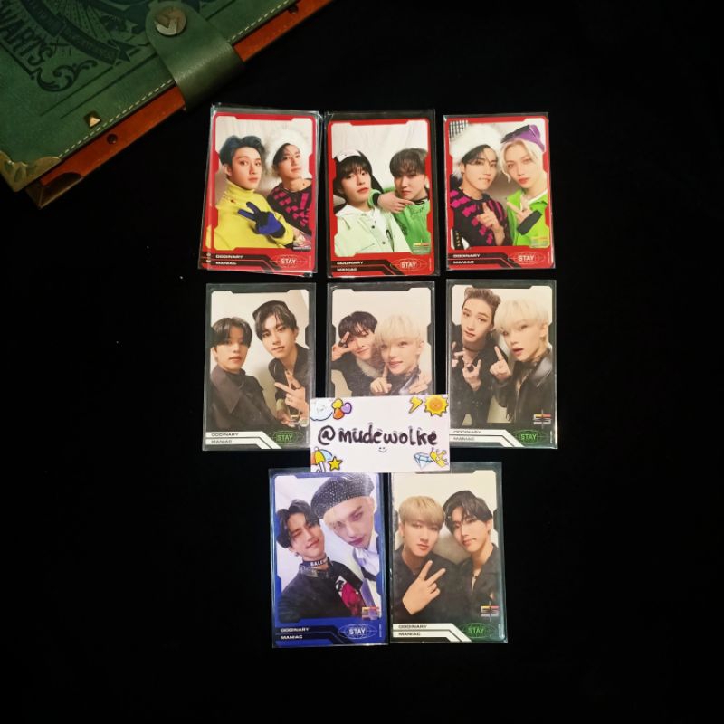 [MIN. CO 2PC] STRAY KIDS ODDINARY ODD TC ID CARD MANIAC SKZ PHOTOCARD PC BANGCHAN CHANGBIN HYUNJIN H