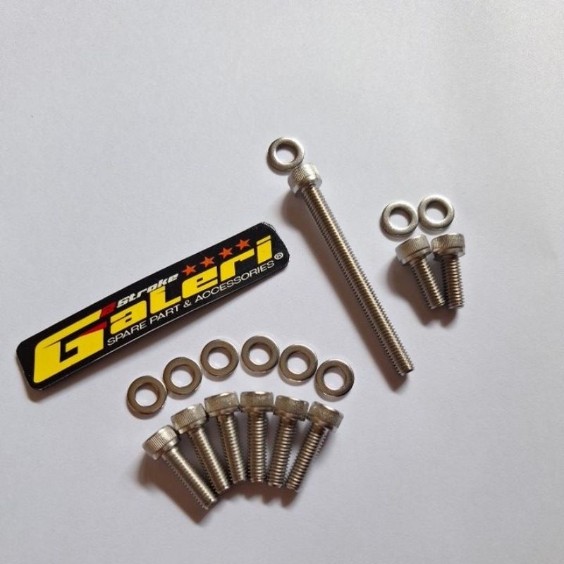 Baut Stainless Box Filter RX KING SET Tutup Filter
