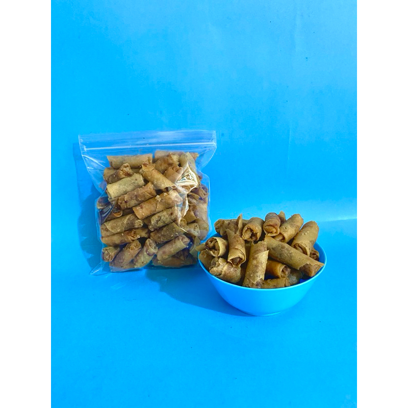 

SUMPIA ABON UDANG 250g / LUMPIA KERING / SPRING ROLL / SUMPIA REBON ASLI