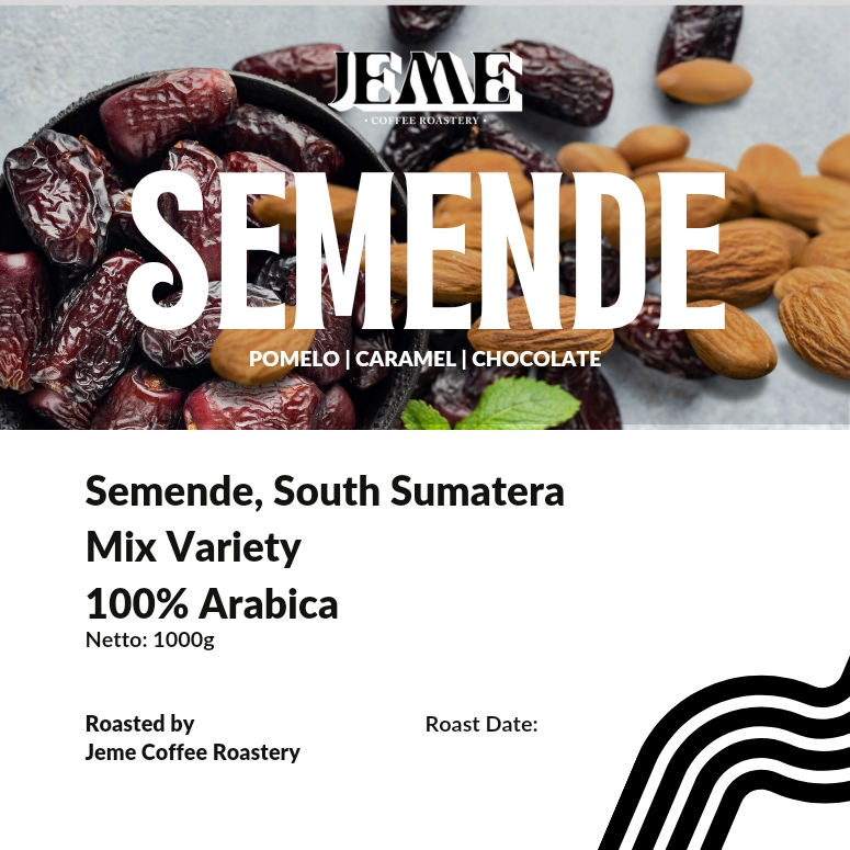 

Jeme Roastery Biji Kopi 100% Arabika Semende 1Kg