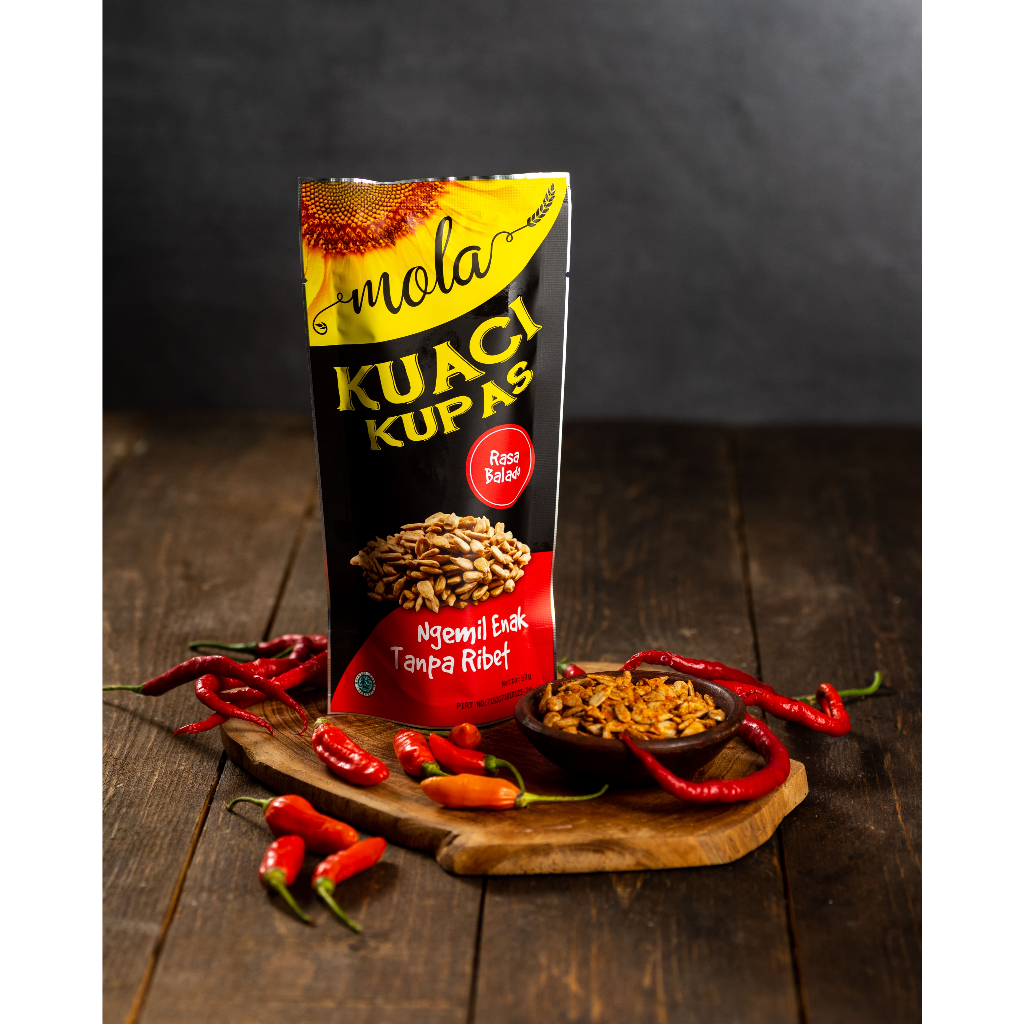 

Mola Kuaci Kupas - Balado 50gr