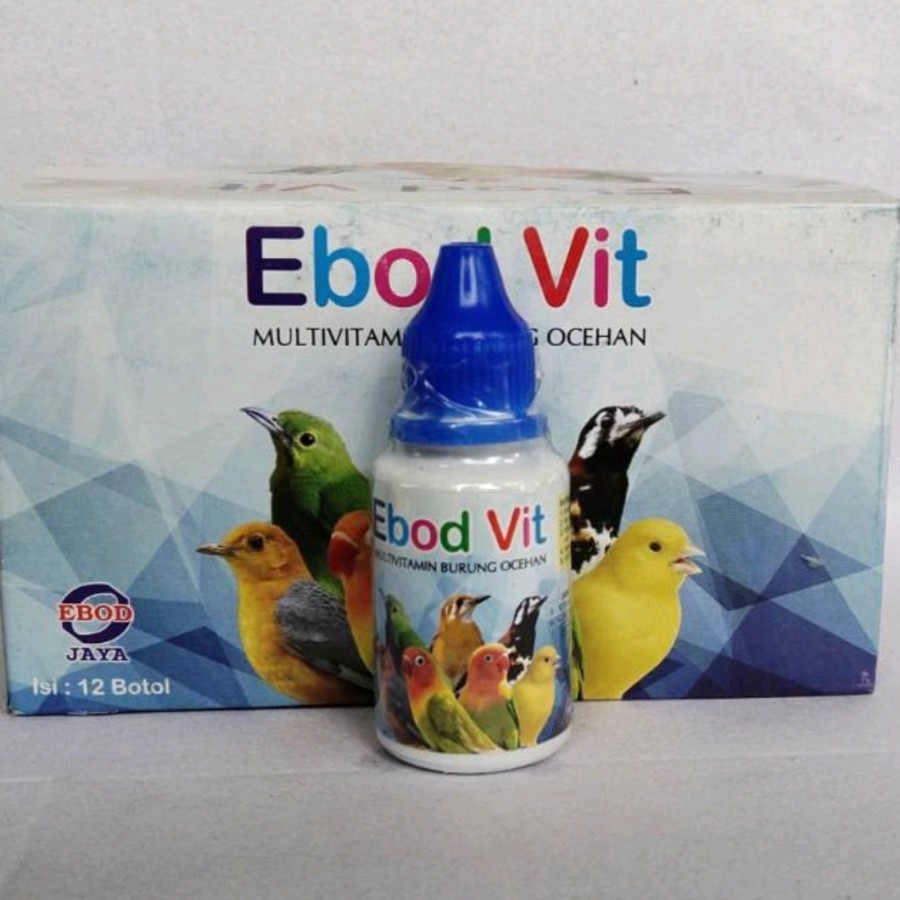 VITAMIN EBOD VIT EBOD JAYA OBAT 30 ML BURUNG LOVEBIRD KENARI MURAI KACER