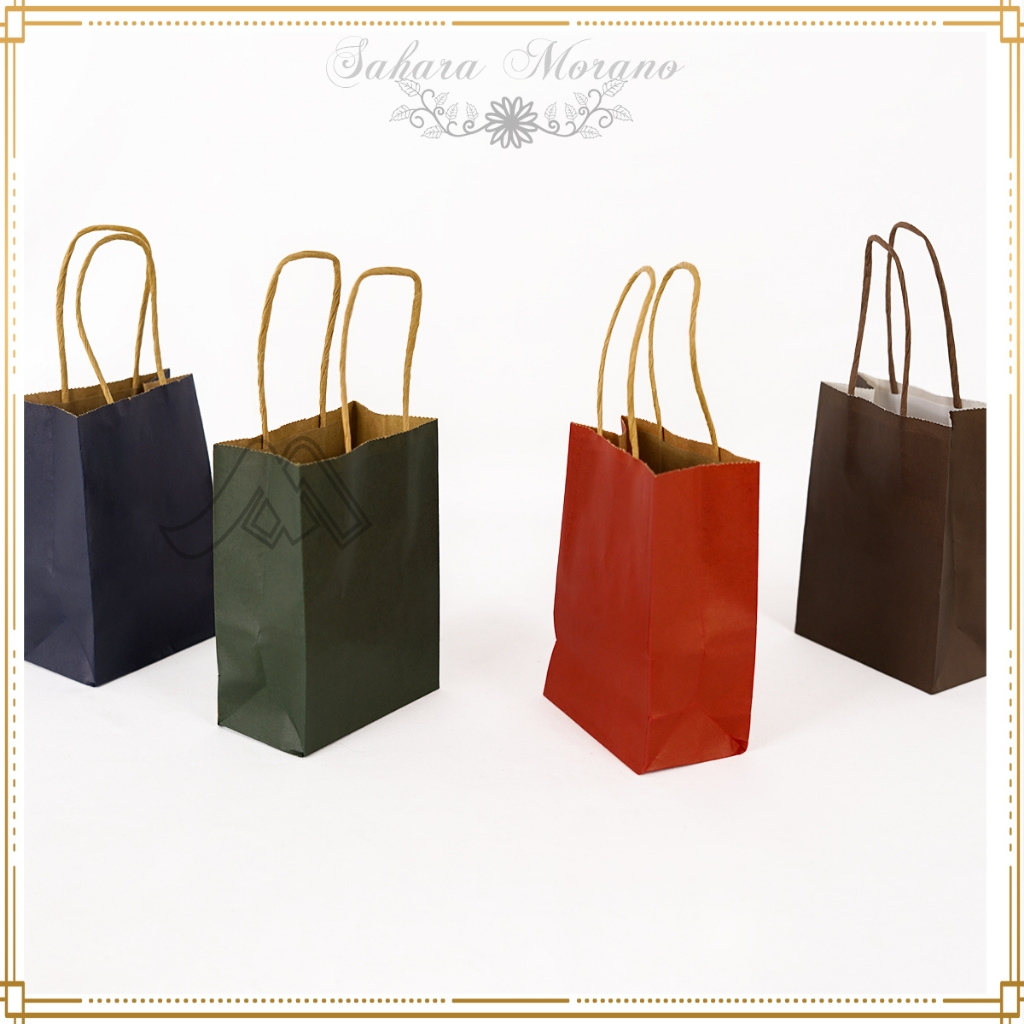 

Paper Bag Polos Warna / Tas Belanja / Shopping Bag / Tas Souvenir