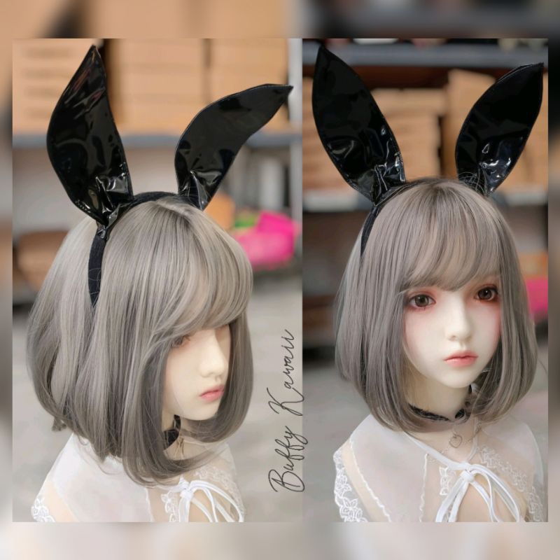 Bando Kelinci Glossy sexy Girl playboy cosplay hot kawaii halloween costume