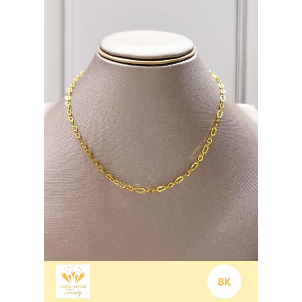 Kalung Emas Anak Kadar 420 (9K) 375 (8K) Model Variasi Berat 2 - 5 Gram an
