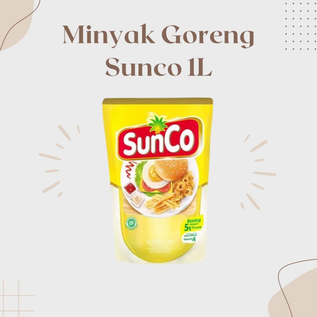 

Minyak Goreng Sunco Kemasan 1 Liter