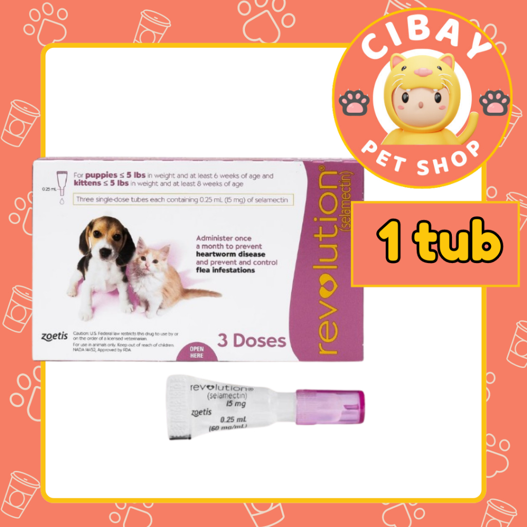 Revolution Puppy Kitten - Obat Tetes Kutu Anjing Kucing