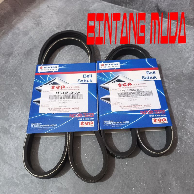 FAN BELT SUZUKI APV ARENA. FAN BELT SET APV ARENA