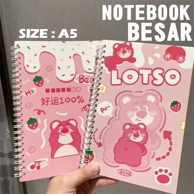 

Notebook LOTSO BESAR A5 Buku Catatan LOTSO Ukuran Besar