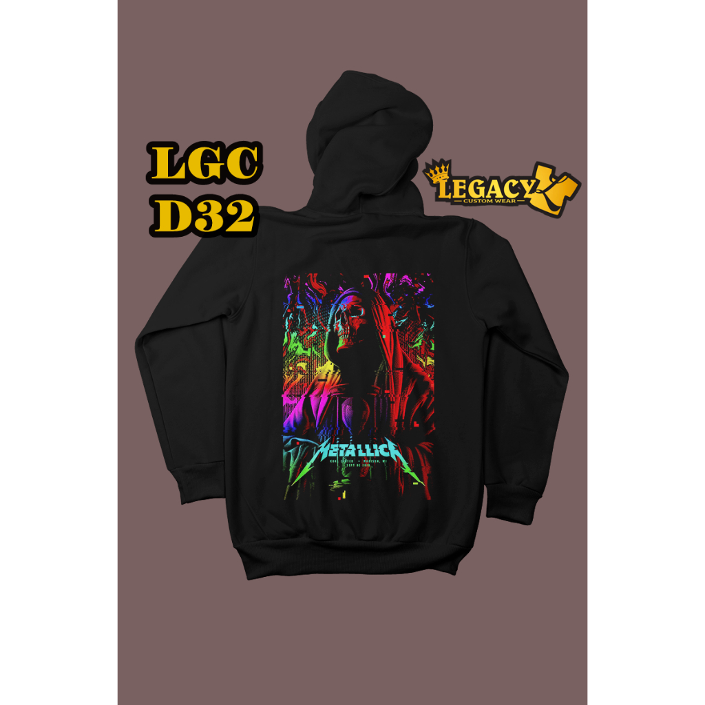 SWEATER HOODIE LGC D32 COTTON FLEECE 330