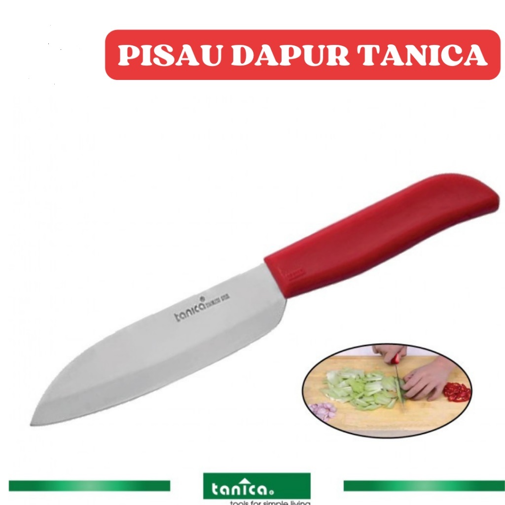 TANICA Pisau Kitchen Knife 7" Tanica Pisau Dapur Pisau Daging Tanica 0237
