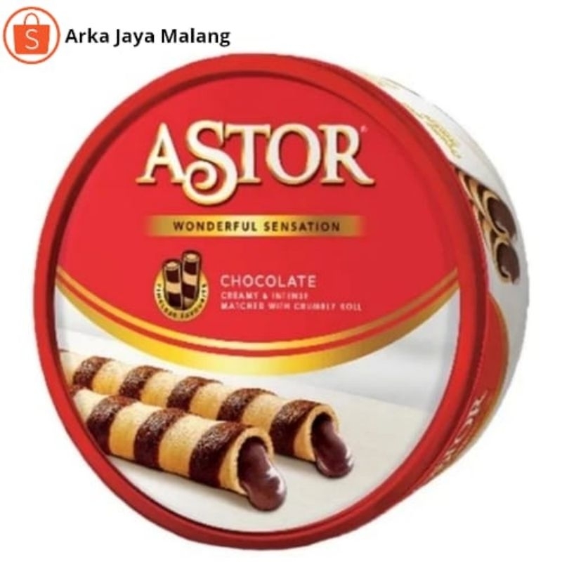 

Astor Wafer Stick Coklat Kaleng 156 gram