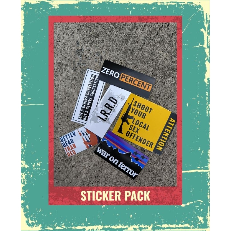 

STICKER PACK "INTERNASIONAL RELATIONS SERIES" | Sticker laptop, hp, mobil