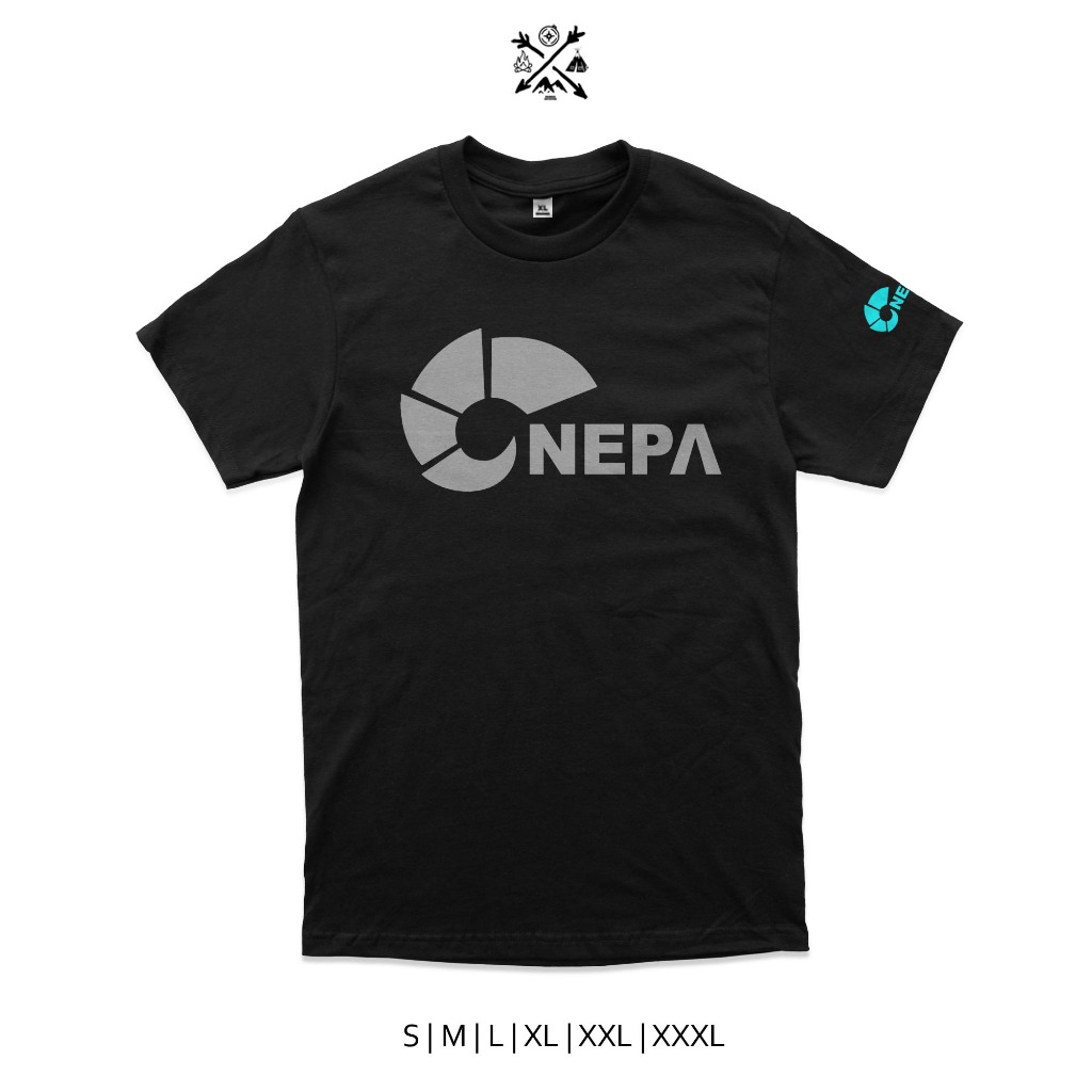 kaos nepa kaos outdoor nepa  combed 24s