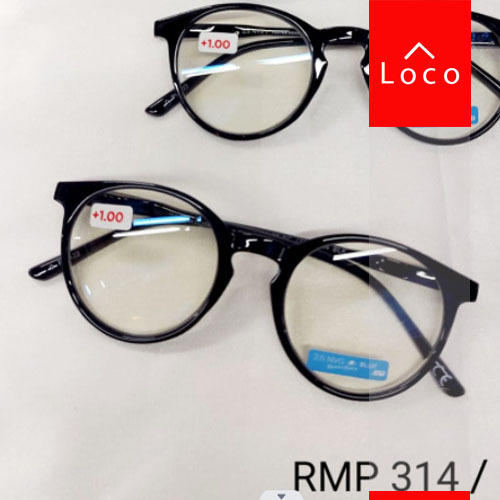 Kacamata Baca / Kacamata Plus Lensa 2.5 NVG Frame Plastik Premium