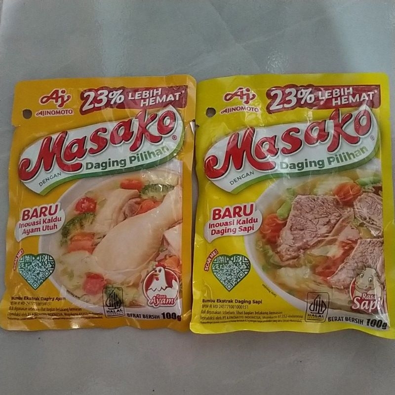 

MASAKO ayam & sapi 100gr