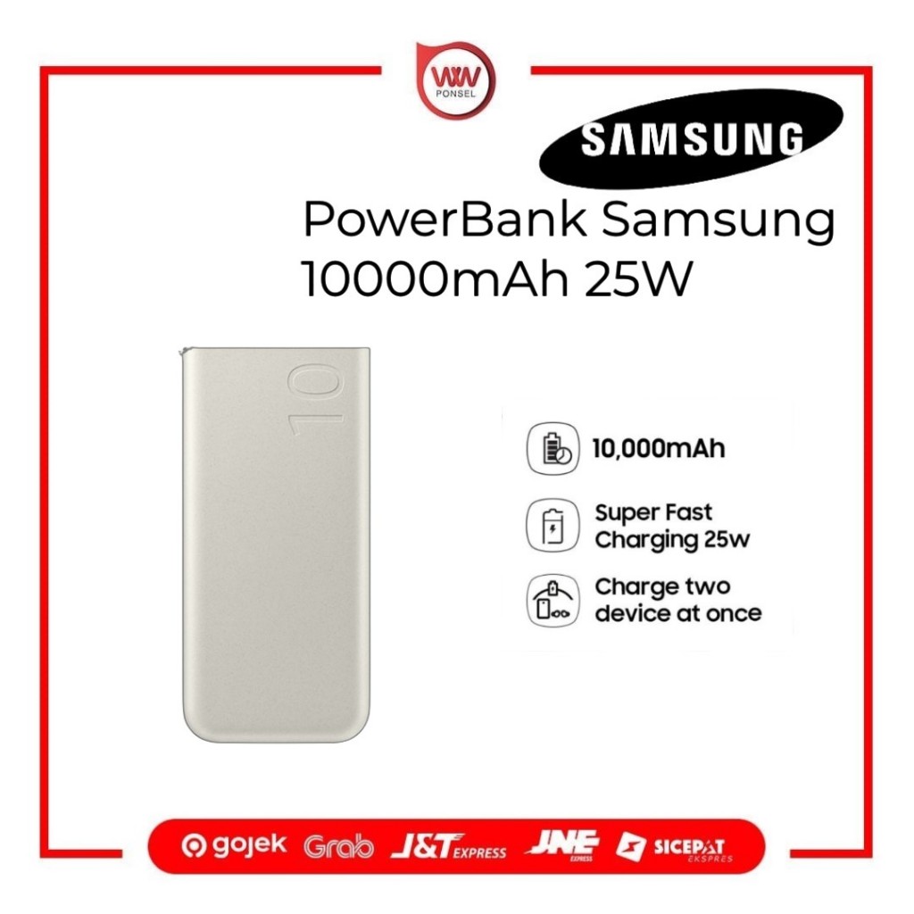 PowerBank Samsung 10000mAh 25W Fast Charging