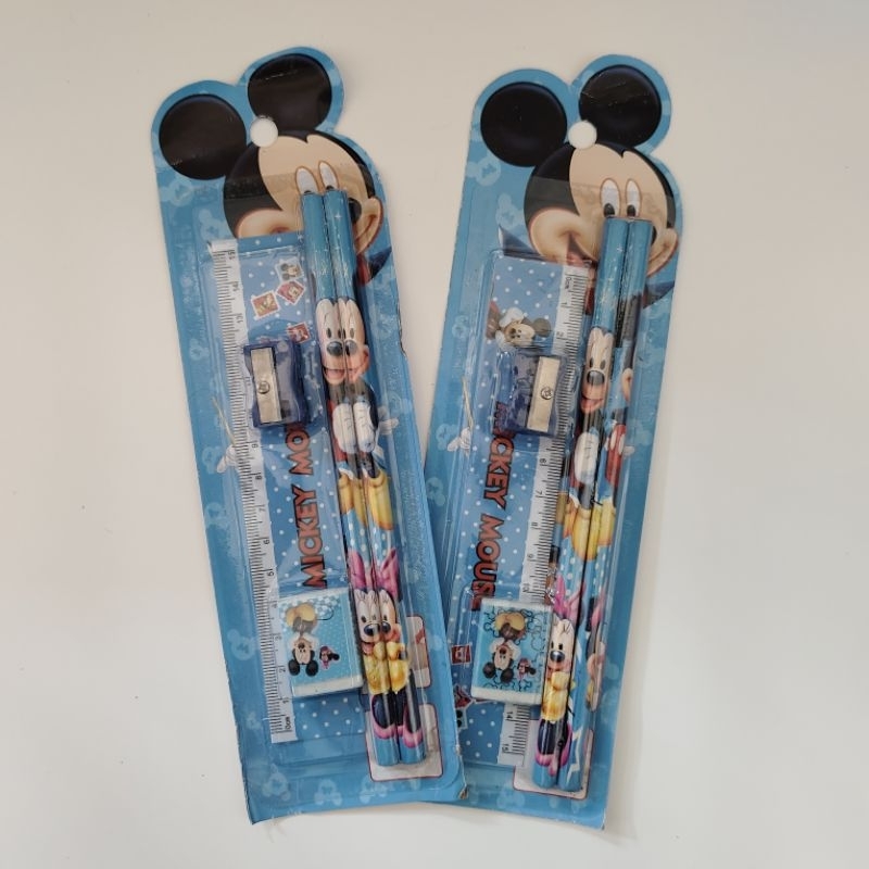 

Stationery Set 5 in 1 Alat Tulis Anak Sekolah Karakter Lucu Import