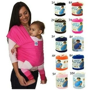 MOBY Wrap Baby Sling Carrier / Gendongan Bayi