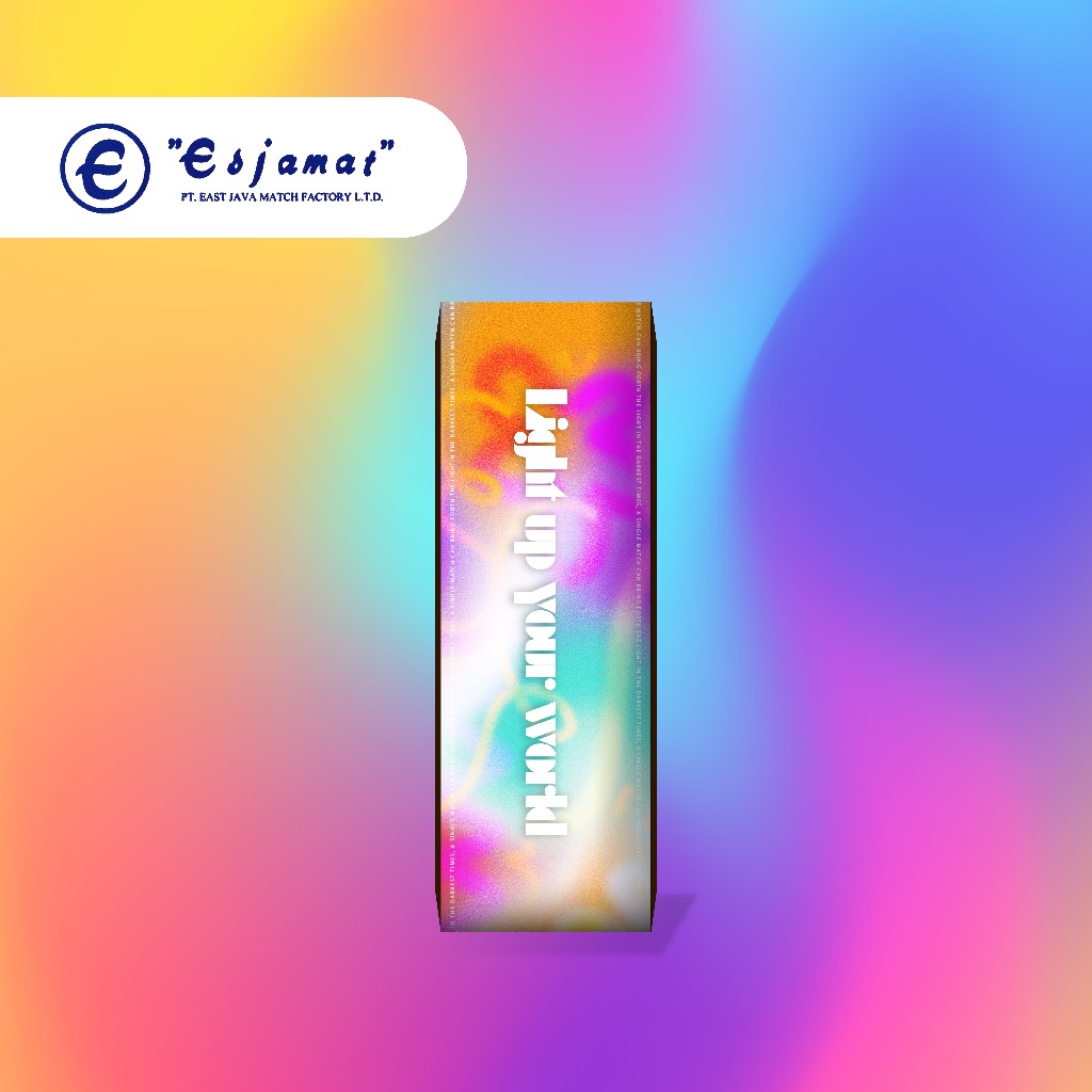 Korek Api Kayu Panjang - Rainbow