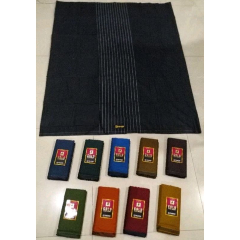 Sarung Mangga Gold polos warna