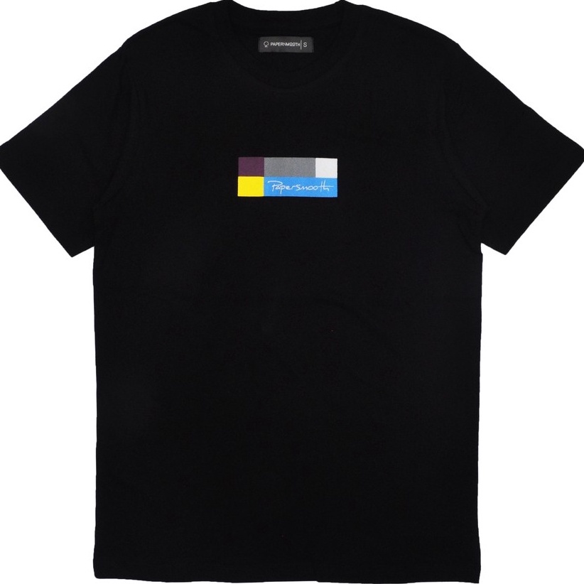 

PAPERSMOOTH Tshirt Colour Block Black ART R6R5