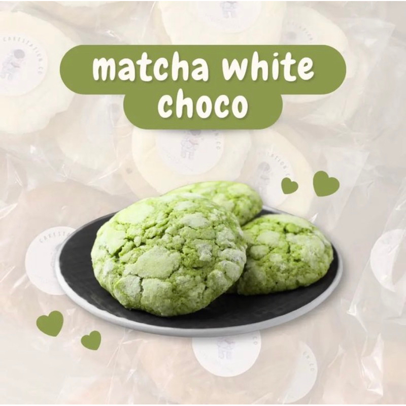 

✨CAKESTATION.CO✨ Matcha White Choco Cookies