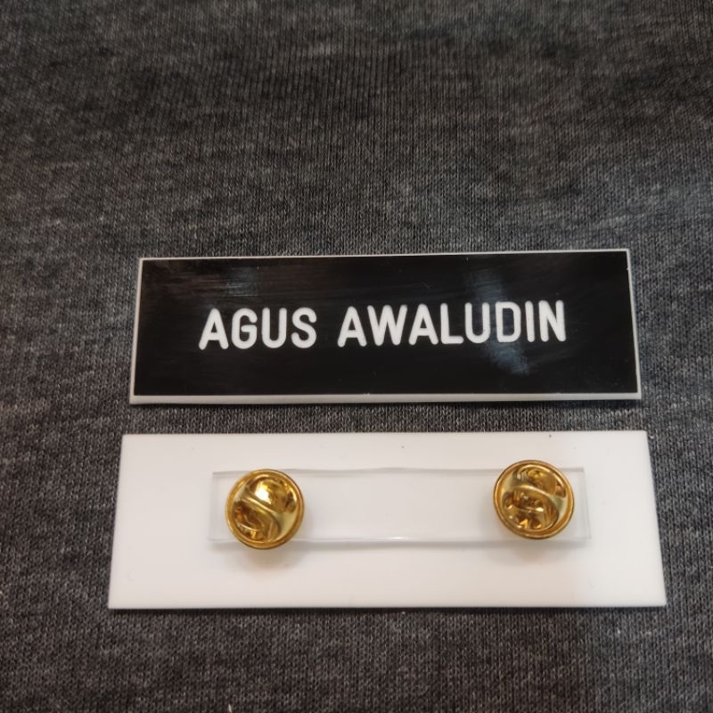 

Papan nama PDH name tag dada~Paku