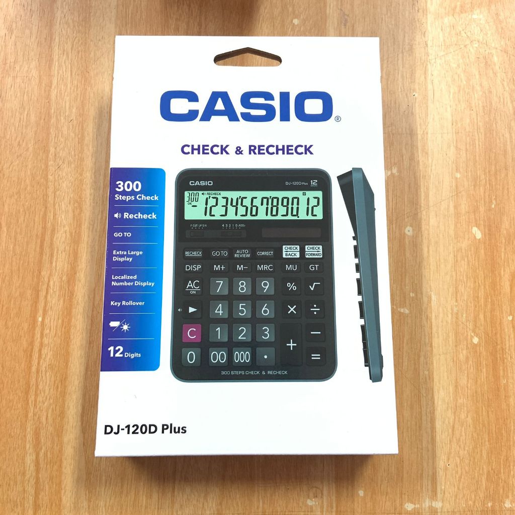 

Gramedia - X-Com Casio Calculator Dj 120 D Plus