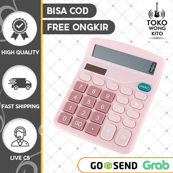 

KODE K48K Kalkulator 12Digit Electronic Calculator